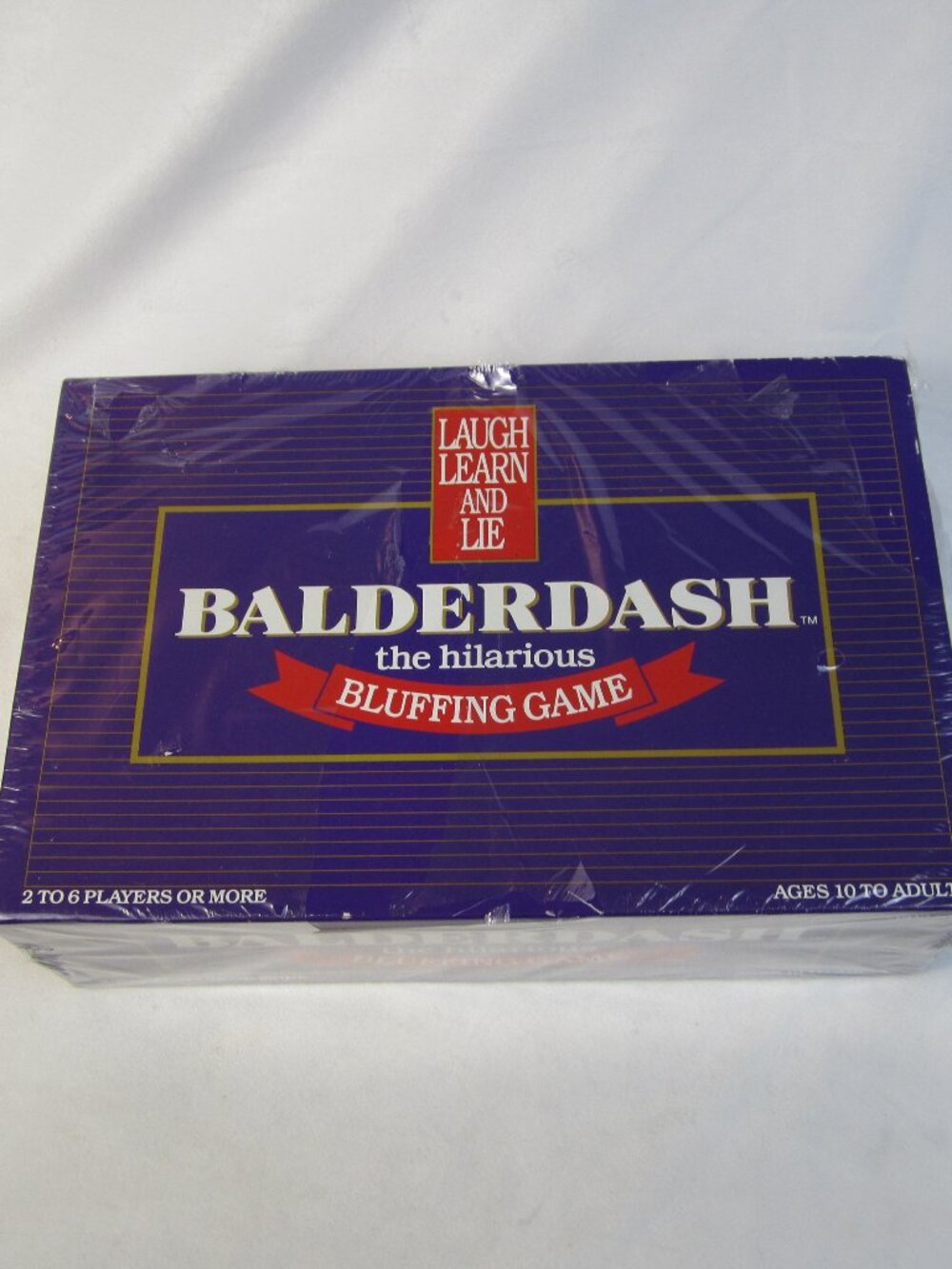 BALDERDASH The Hilarious Bluffing Board Game Vintage 1984 - New (Other)